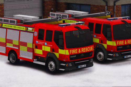 Lancashire Fire Rescue Appliance ELS